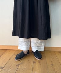 【doux bleu】　シアーラインワイドパンツ　2415-037