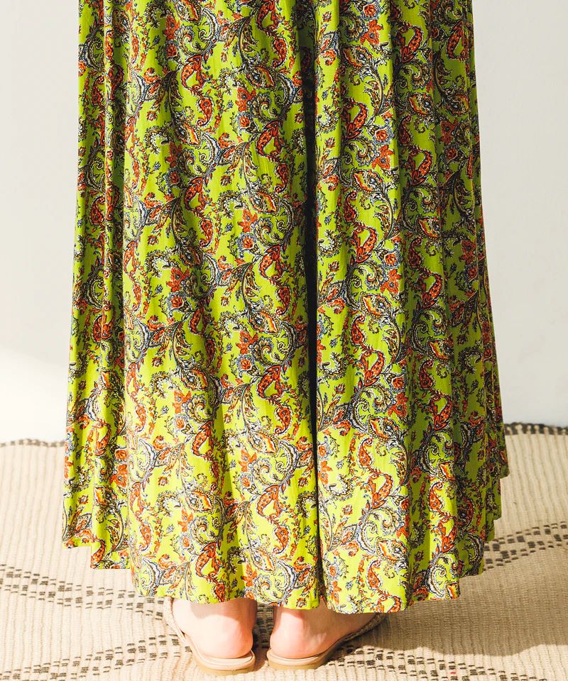 HUNCH】ギャザーたっぷりフレアスカート WQA2465 | OMOIDASU