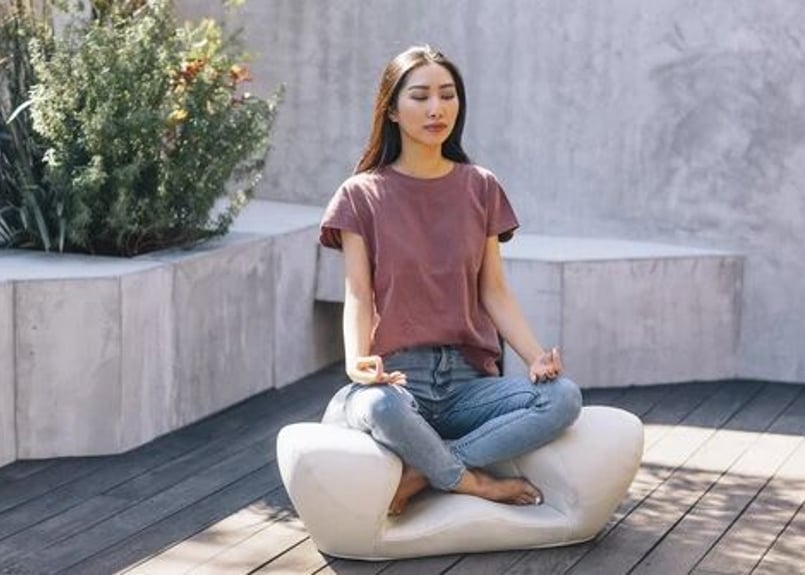 【美品】リトリートチェア　マインドフルネスなどに 美品】リトリートチェア マインドフルネスなどに 【公式通販】