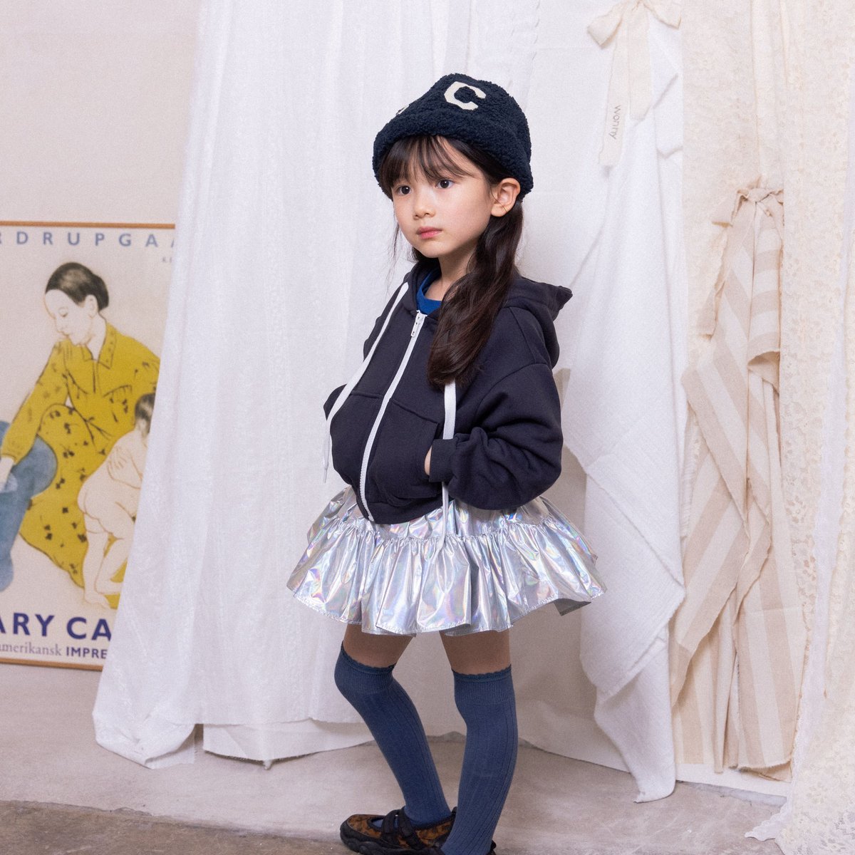 wonny ribbon ロンパース Wonny Ribbon【即納】(残りred S) Tropical skirt (red/y