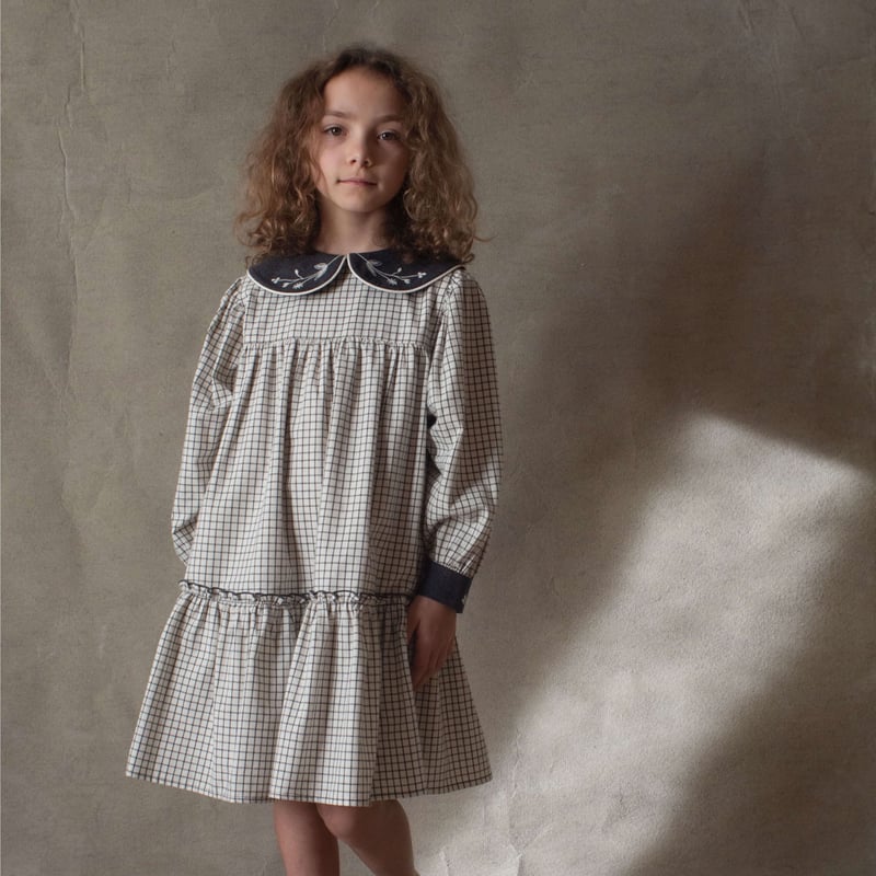 ☆5000円均一SALE☆ Popelin【即納】(残り4y) Off-white check