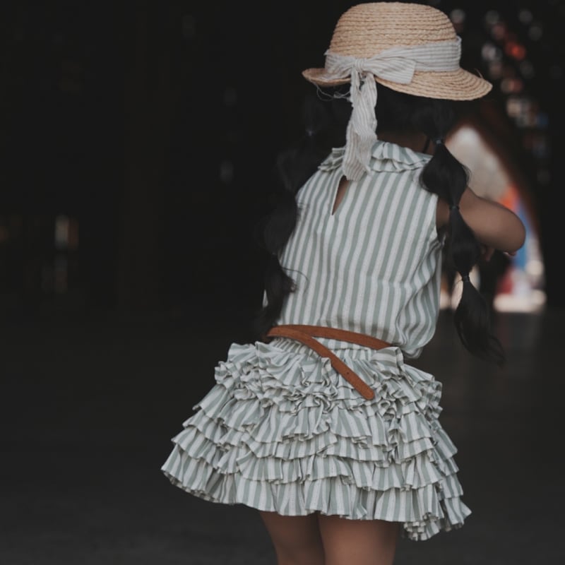 wonny ribbon スカート ブラウスセット