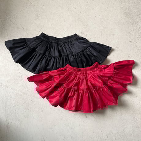 新品　Wonny Ribbon　Black denim skirt 　M Wonny Ribbon【予約】Black denim skirt (black)《送料無料・