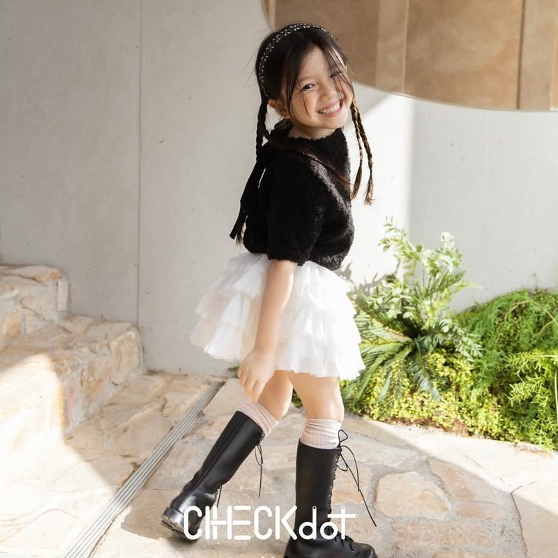 【新品】Wonny Ribbon　Black denim skirt Sサイズ CATEGORY Wonny Ribbon | lisoro