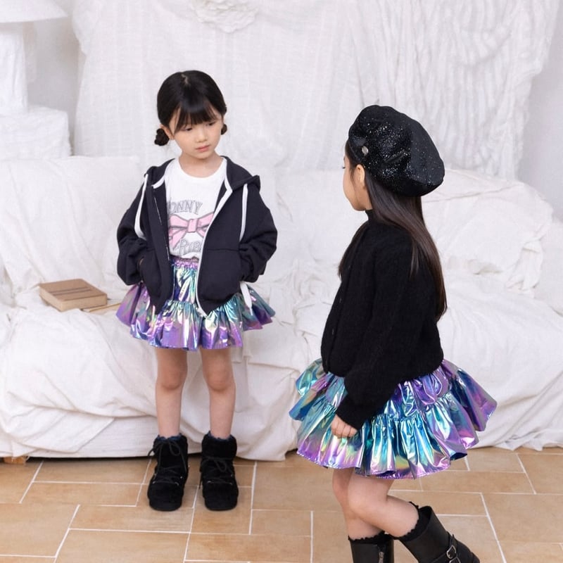 Wonny Ribbon【即納】(残りS・M) Demon Aurora skirt《送料無料