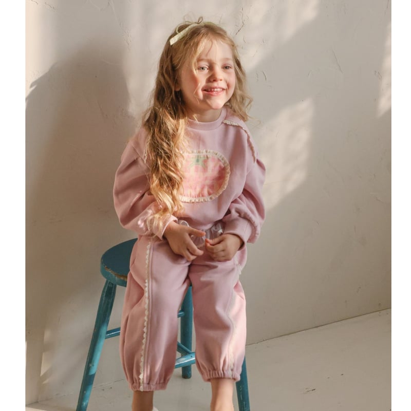 puella FLO【予約】コーデセット♡Tomato mtm & Sudy pants (c