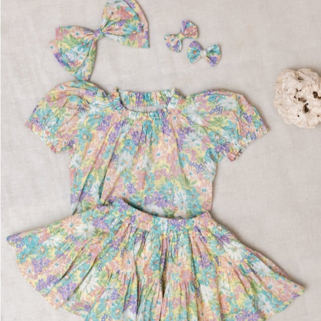 Wonny Ribbon【即納】Flower garden ribbon (big ribbo