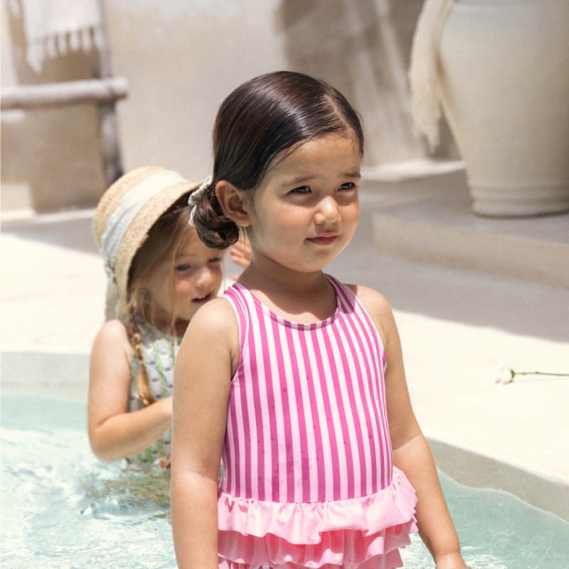 wonny ribbon Mサイズ ピンク Wonny Ribbon【即納】(残りL) Ava swimwear (pink) 《送料無料