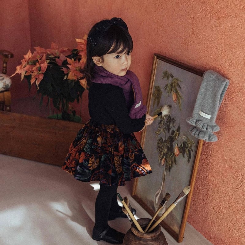 Wonny Ribbon × Little Mate【即納】Gorgeous velvet s