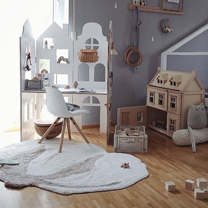 ラグ・カーペット Lorena Canals RUG Lorena Canals Bunny Washable Animal Rug | Modern Nursery™