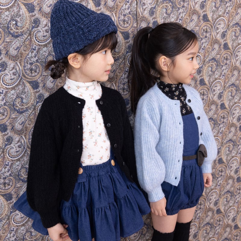 Wonny Ribbon【即納】Deep denim skirt《送料無料・セット割対象》 |