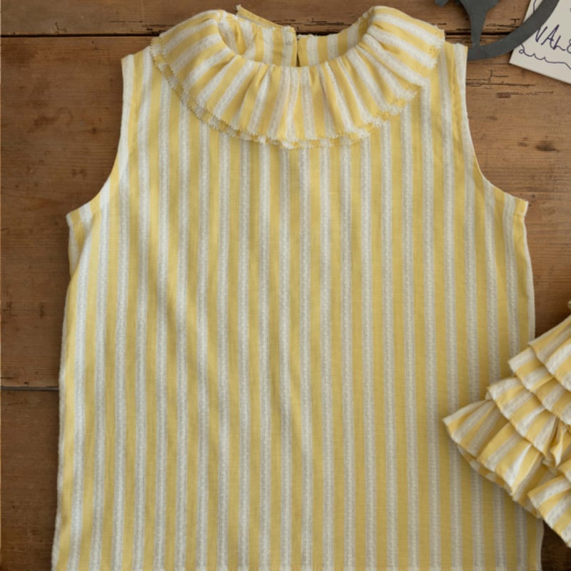Wonny Ribbon【即納】(残りS・M) Blooming skirt & blouse