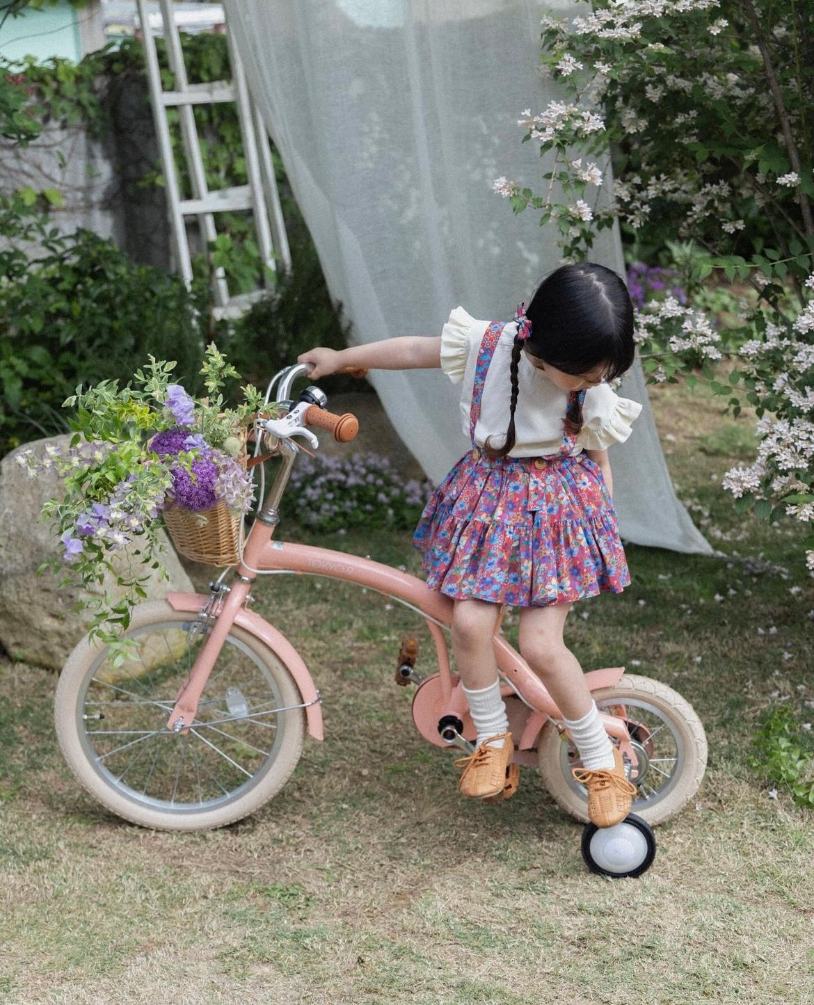 wonny ribbon オーロラスカート ピンク wonny ribbon メタリックスカート オーロラピンク S