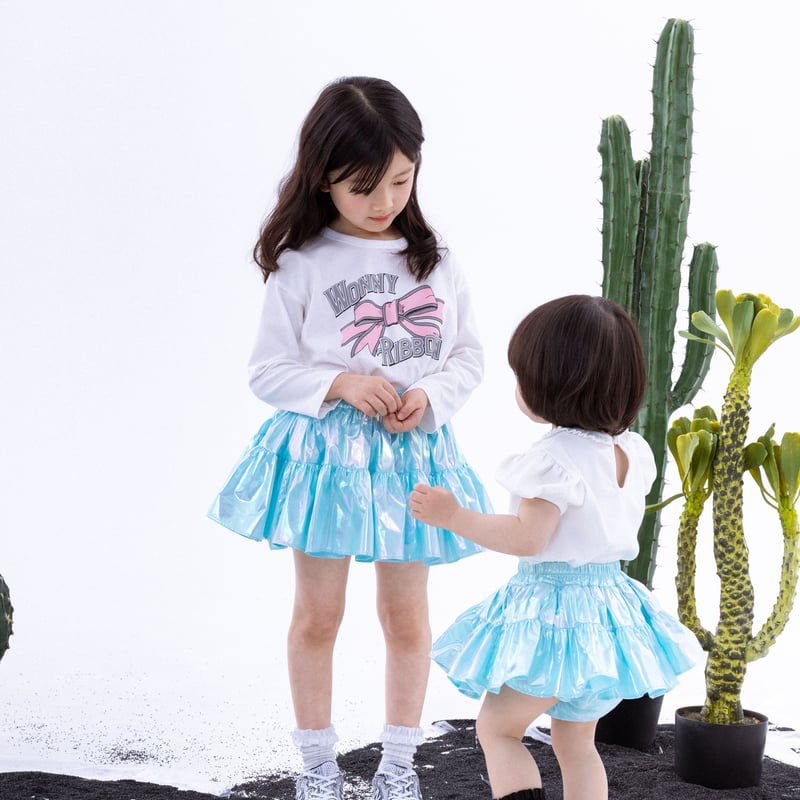 wonny ribbon オーロラスカート ピンク wonny ribbon オーロラスカート
