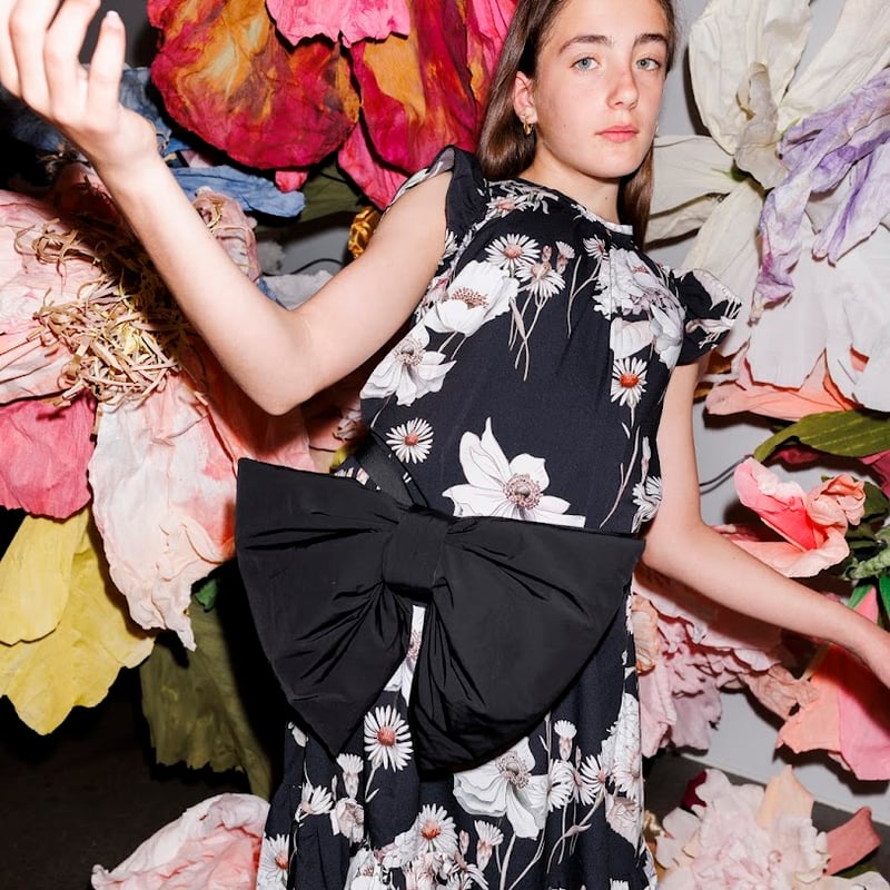 Christina Rohde フラワープリント 半袖ワンピース 10 Christina Rohde フラワープリント 半袖ワンピース 10
