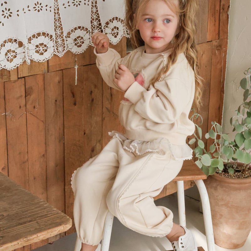 め*め様 ハウスオンザヒル　Yellow Flower Pants親子ペアセット め*め様 ハウスオンザヒル Yellow Flower Pants親子ペアセット め*め様