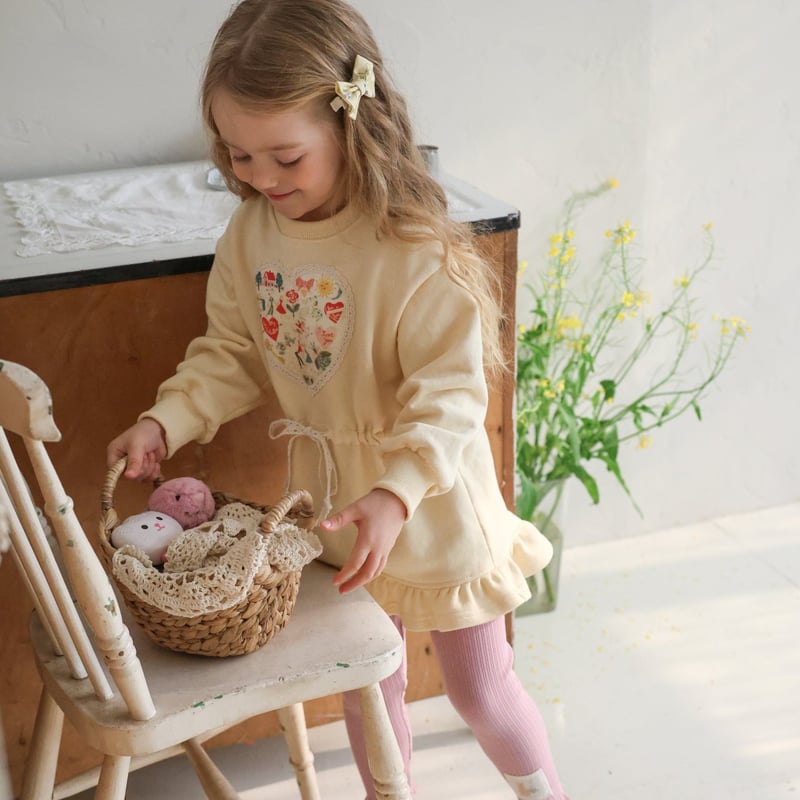 puella FLO【予約】Rose mini onepiece (pink/yellow)《