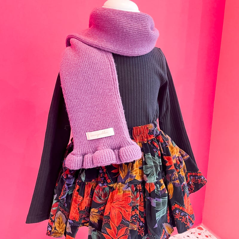 Wonny Ribbon × Little Mate【即納】Gorgeous velvet s
