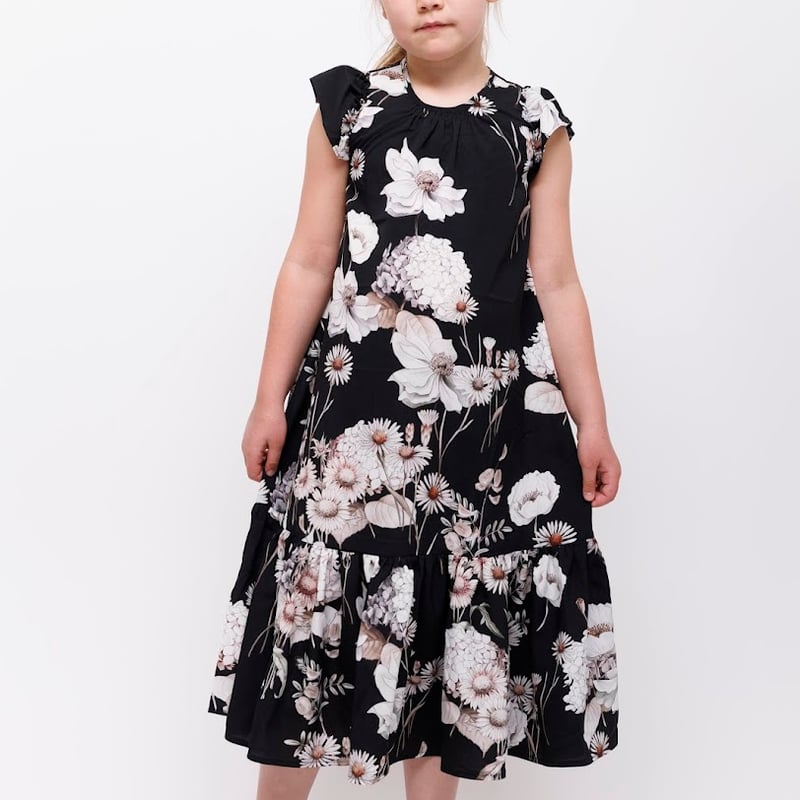 Christina Rohde フラワープリント 半袖ワンピース 10 Christina Rohde フラワープリント 半袖ワンピース 10