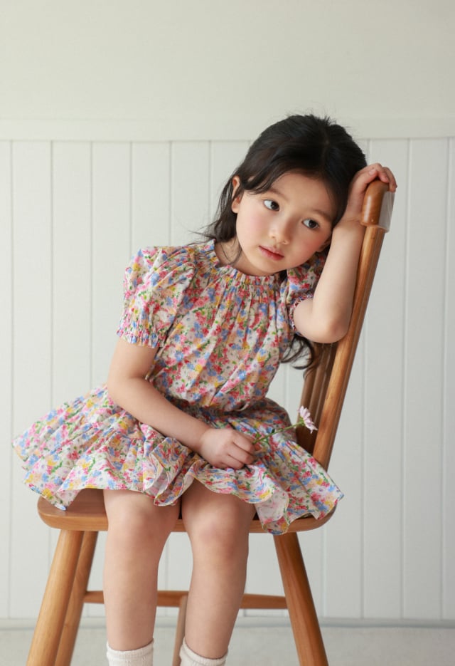wonny ribbon Blooming Set Baby Blue Lサイズ wonny ribbon Blooming Set Baby Blue Lサイズ キッズ服(100cm~)