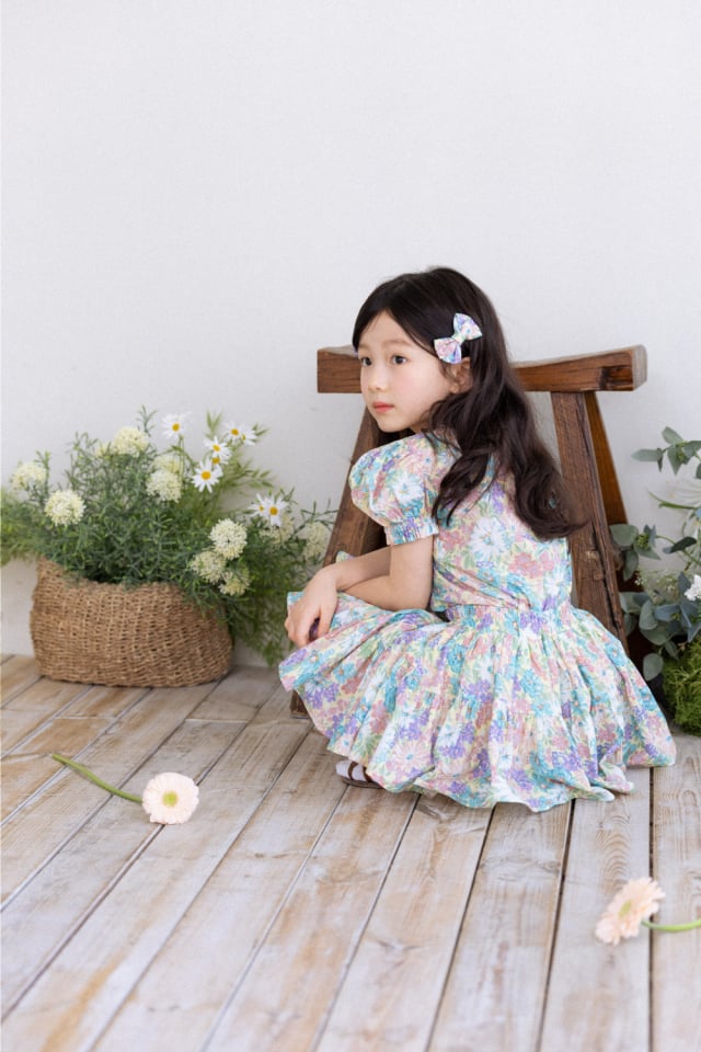 Wonny Ribbon【即納】Flower garden ribbon (big ribbo