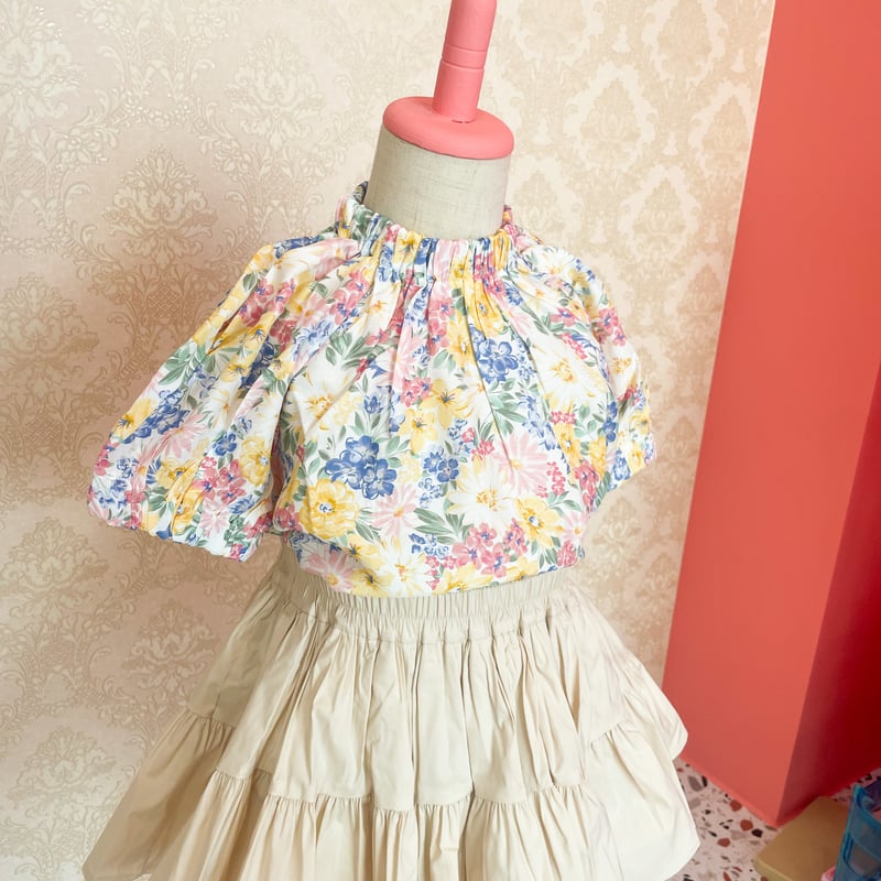 wonny ribbon 花柄ブラウススカート　arimcloset まとめ売り 楽天市場】Raylily（レイリリー）アンティークフラワーミディ