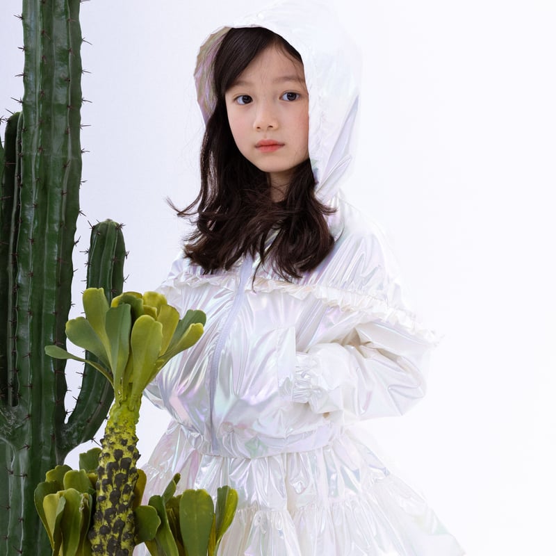 Wonny Ribbon【予約】Aurora jacket (aurora white) 《送