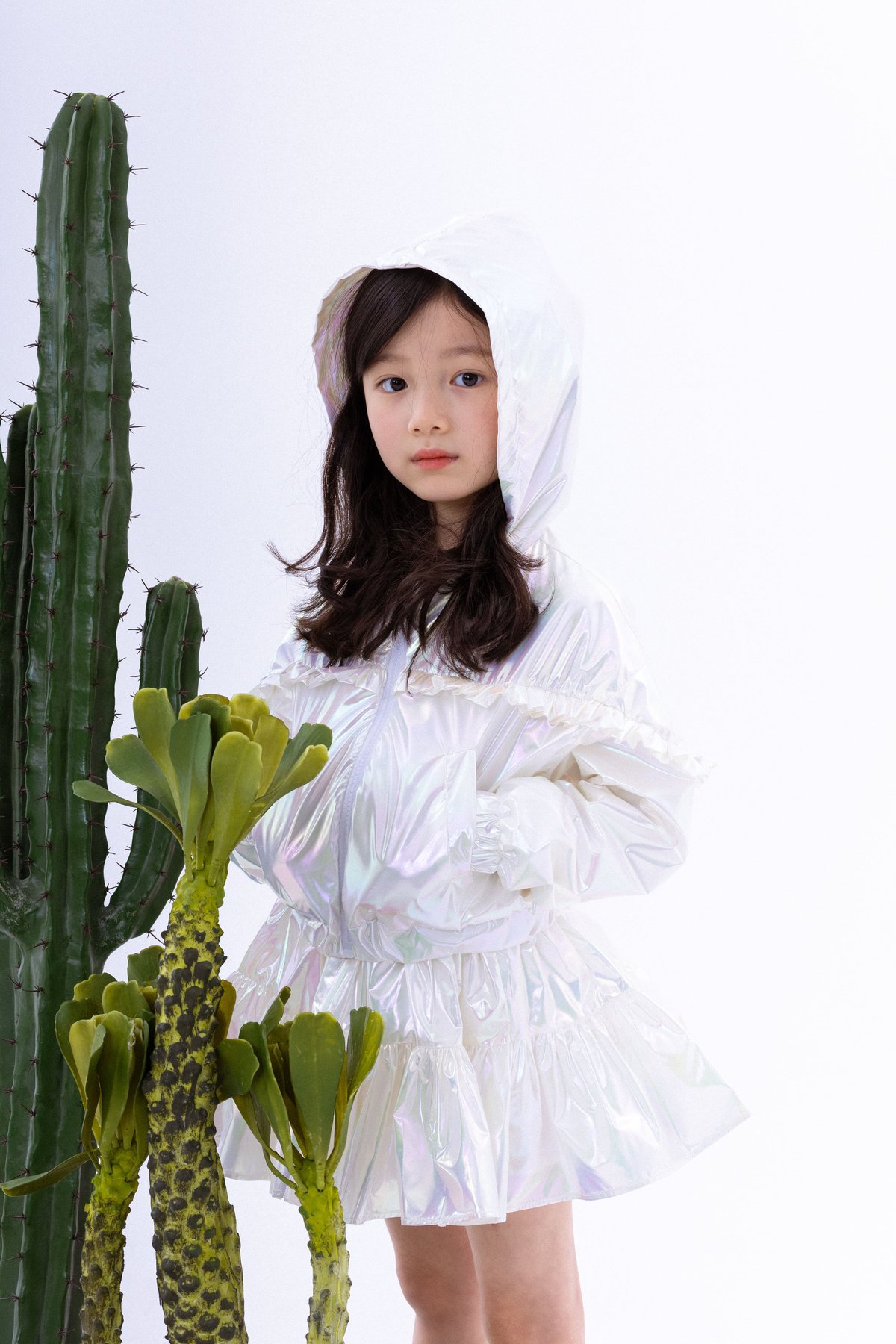 Wonny Ribbon【予約】Aurora jacket (aurora white) 《送