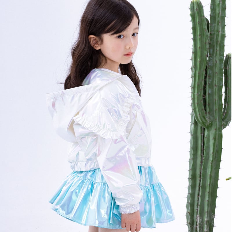 正規品　wonny ribbon オーロラ　白　新品未使用 Wonny Ribbon【予約】Aurora skirt (aurora white/auro