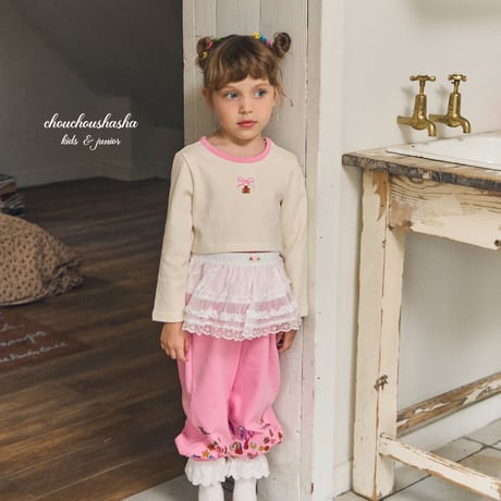 Creative Kit レースクロスとマットセット 太陽と月のレース ピンク Creative Kit レースクロスとマットセット 太陽と月のレース