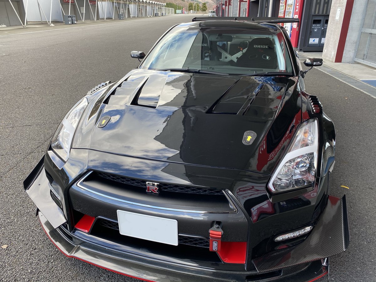 R35 GT-R ヘッドライト イナズマステッカー | M-DESIGN