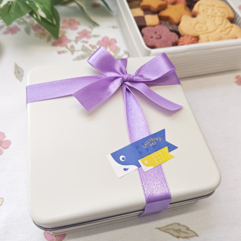 こどもの日クッキー缶2025 | お菓子工房とりこ