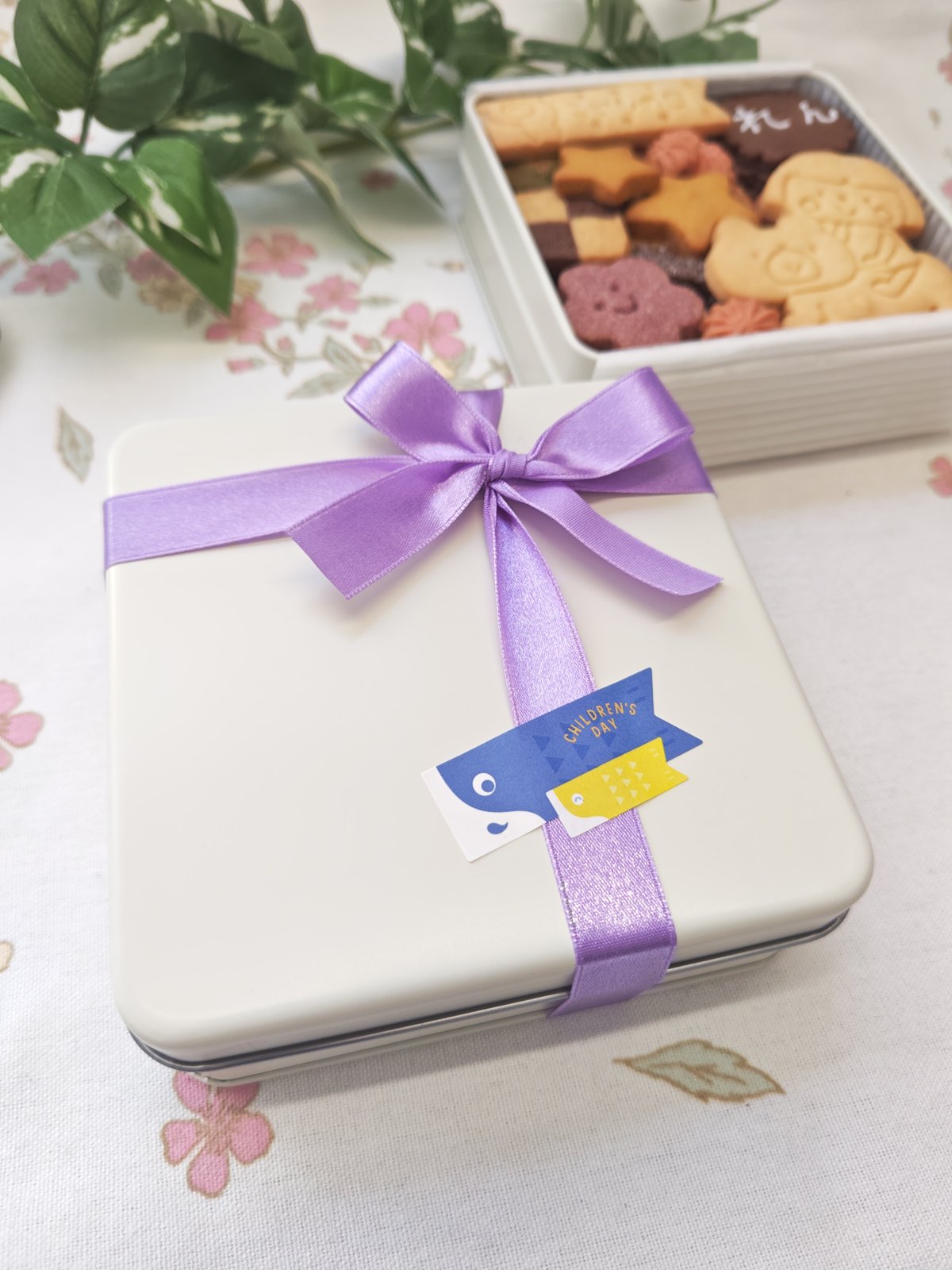 こどもの日クッキー缶2025 | お菓子工房とりこ