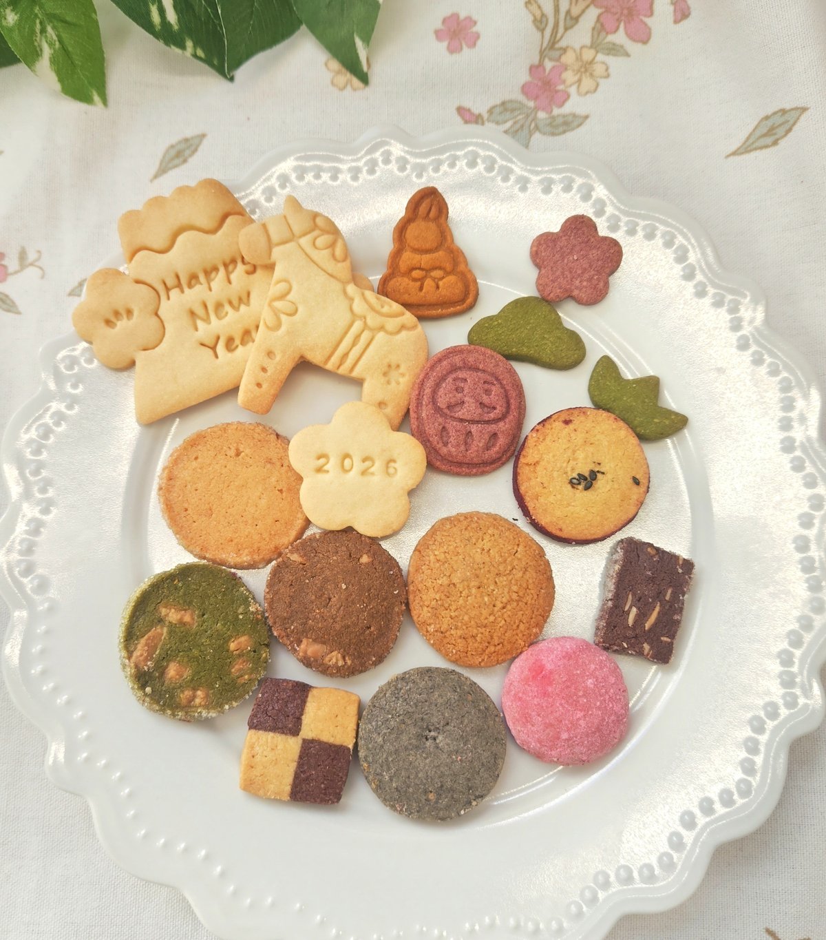 お年賀クッキー缶〜2026お正月〜 | お菓子工房とりこ