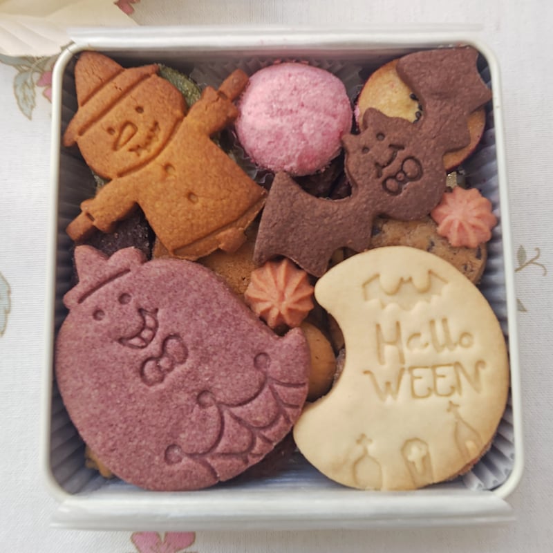 ハロウィンクッキー缶 2025 | お菓子工房とりこ