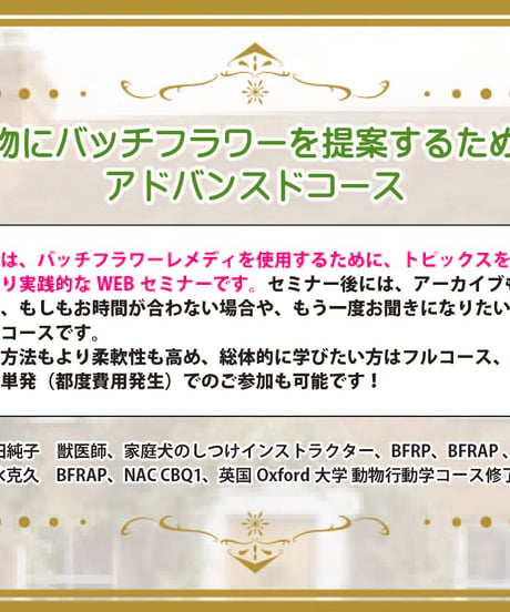 アドバンスドコース