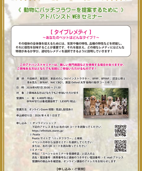 【見逃し配信】アドバンスドWEBセミナー【タイプレメディ】