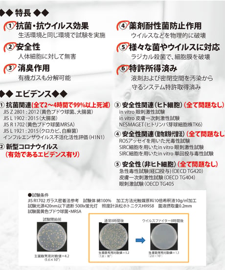 ウイルスファイター　スプレーボトル　180ml