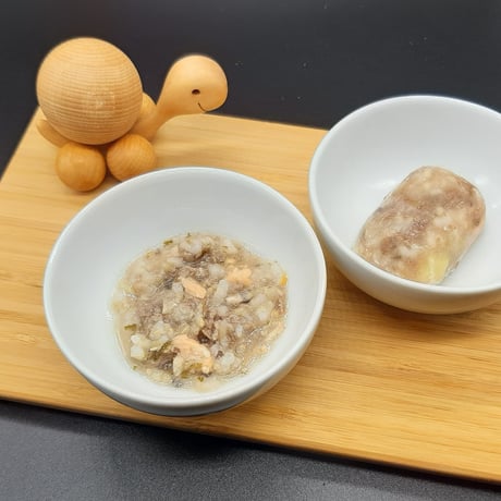 馬肉と天然鮭の玄米リゾット25g×8(冷凍)