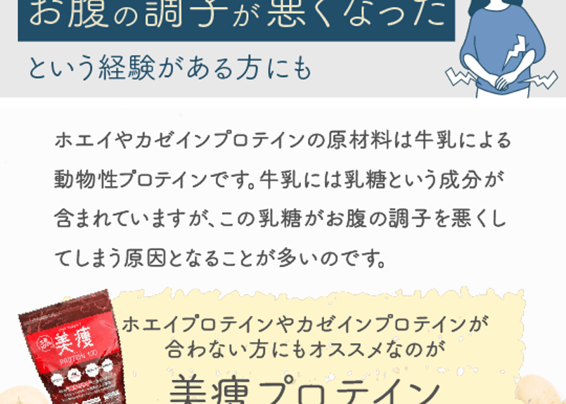 美痩プロテイン 800g(80杯分) さらにお得な3袋SET | SeventH STORE
