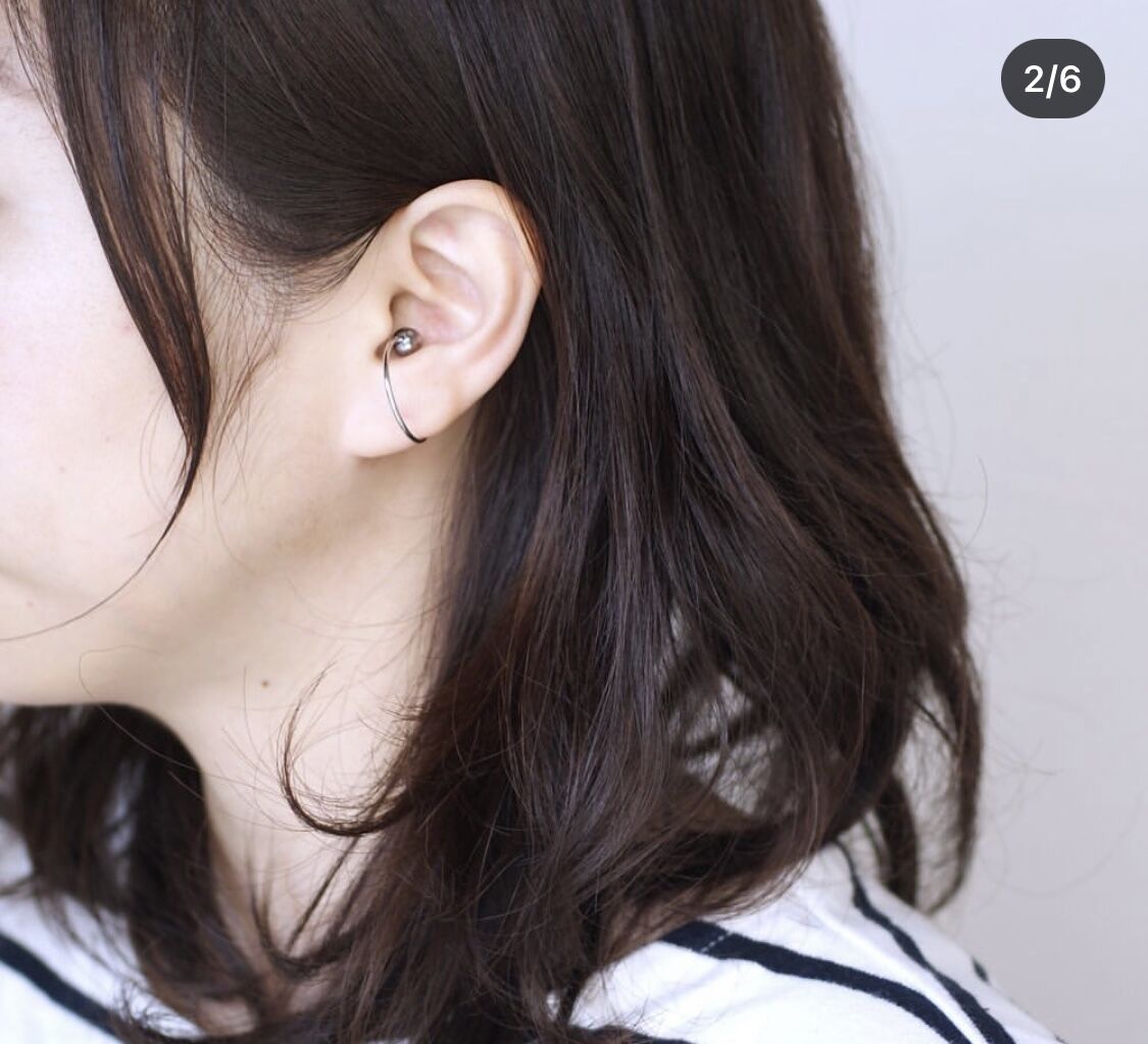 テラヘルツイヤーカフ 8mm＆6mm 高純度99.9％以上 | はっこう倶楽部の