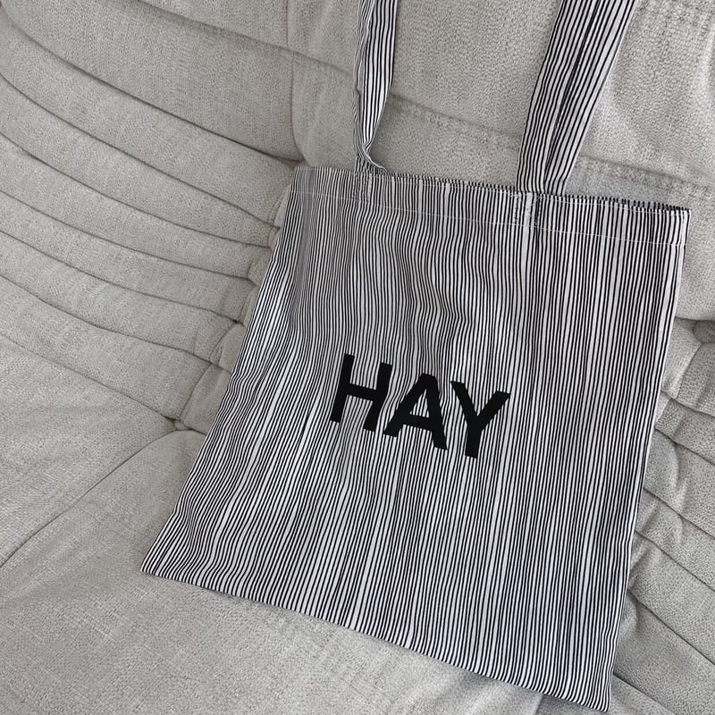 HAY COTTON TOTE BAG【Stripe】 | PRETTY THINGS