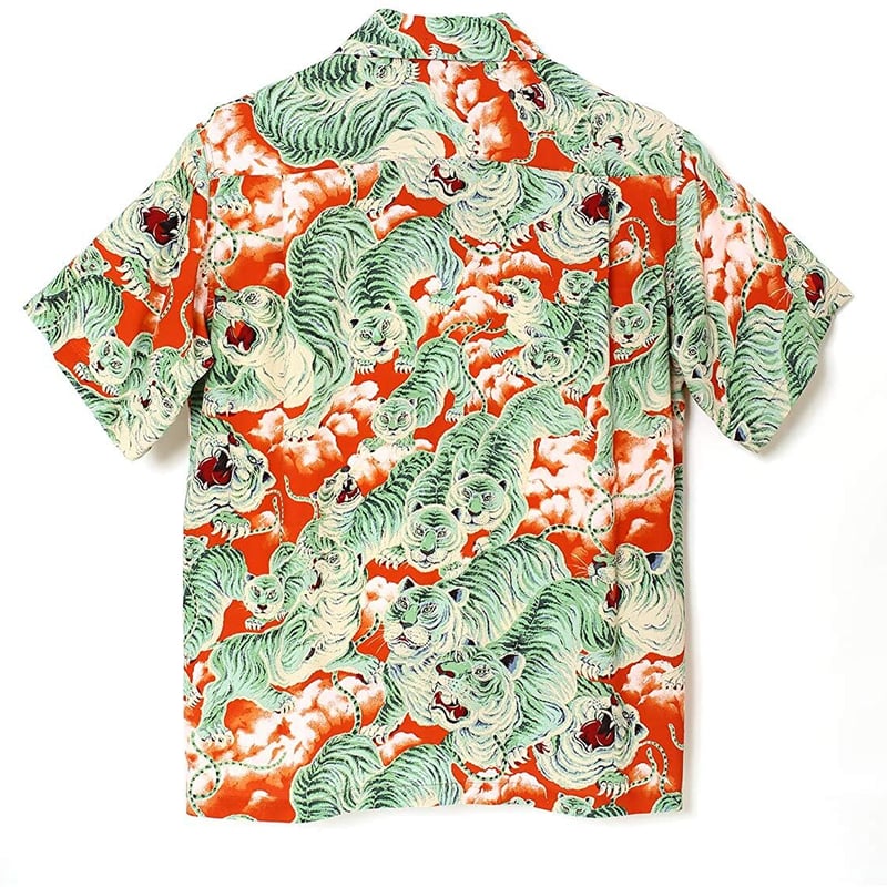 HULA KEIKI (フラケイキ) アロハシャツ【100虎 3 / 100 tigers 3 