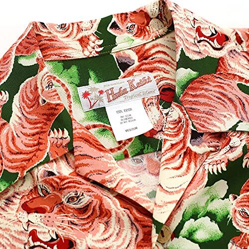 HULA KEIKI (フラケイキ) アロハシャツ【100虎 3 / 100 tigers 3