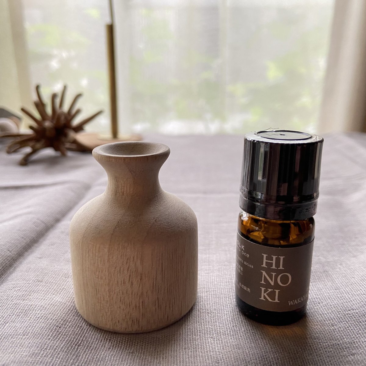 エッセンシャルオイル ウッドディフューザー ひのき | マエダ花店
