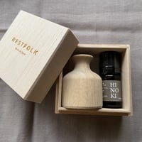エッセンシャルオイル　ウッドディフューザー  ひのき