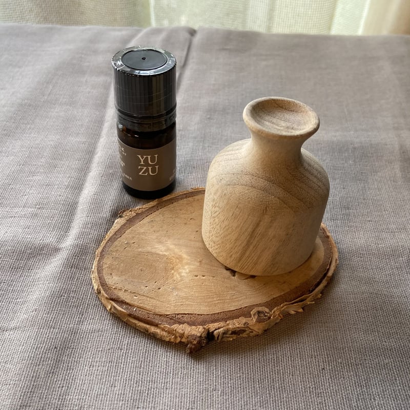 エッセンシャルオイル ウッドディフューザー ゆず | マエダ花店