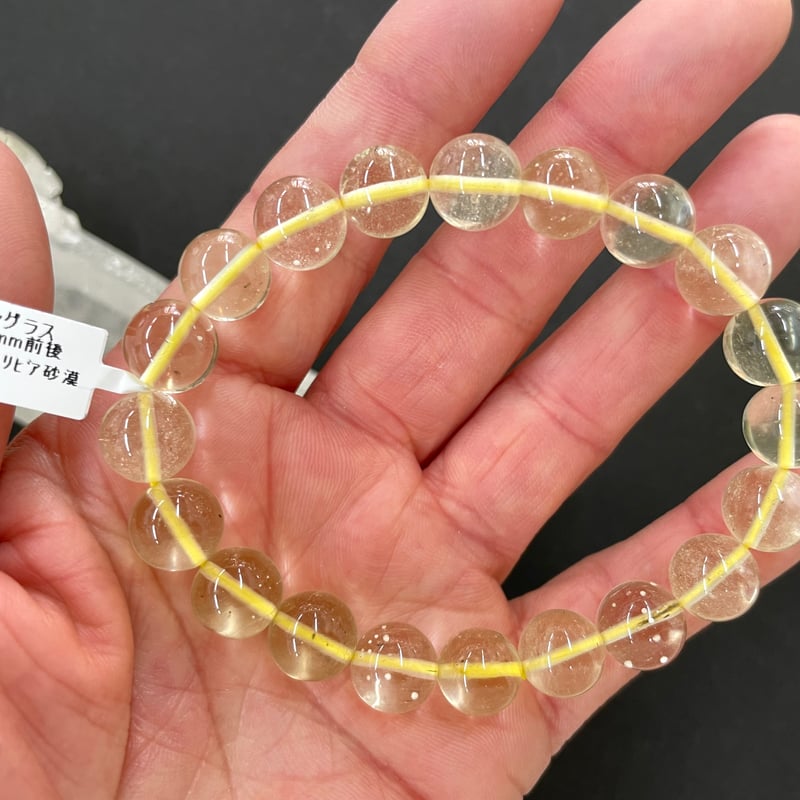人生を切り開く/あなたの魂を救う隕石/リビアングラス/カルマの浄化 変容の旅へ～新しい自分に出会うリビアングラスブレスレット10