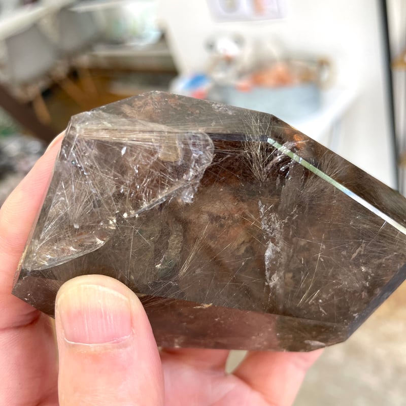 ルチルクォーツ原石台付 | stonebrace白石店