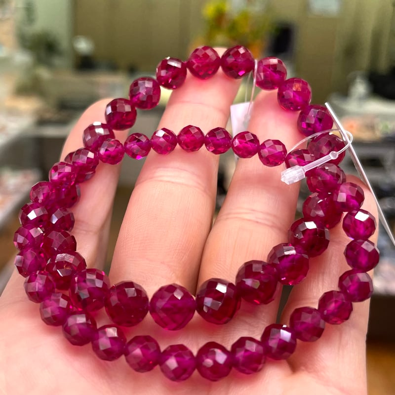 7月誕生石・女王の石‼ルビーブレスレット | stonebrace白石店